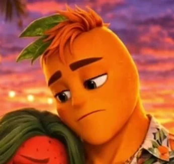 Orangelo - Fruit Love Island character