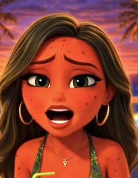 Watermelina - Fruit Love Island character